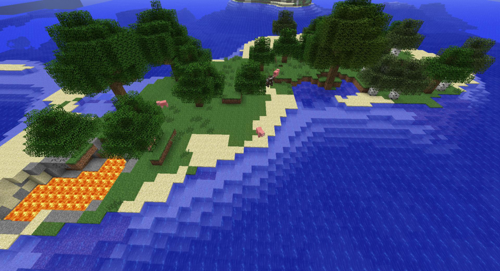 Double Survival Island - Minecraft Seeds