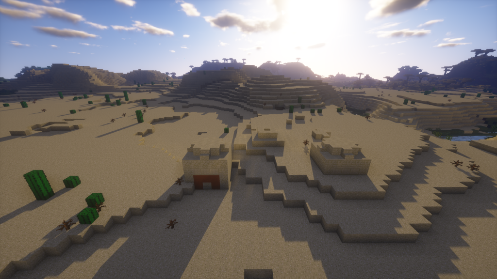 Buried Desert Temple - Minecraft Seeds